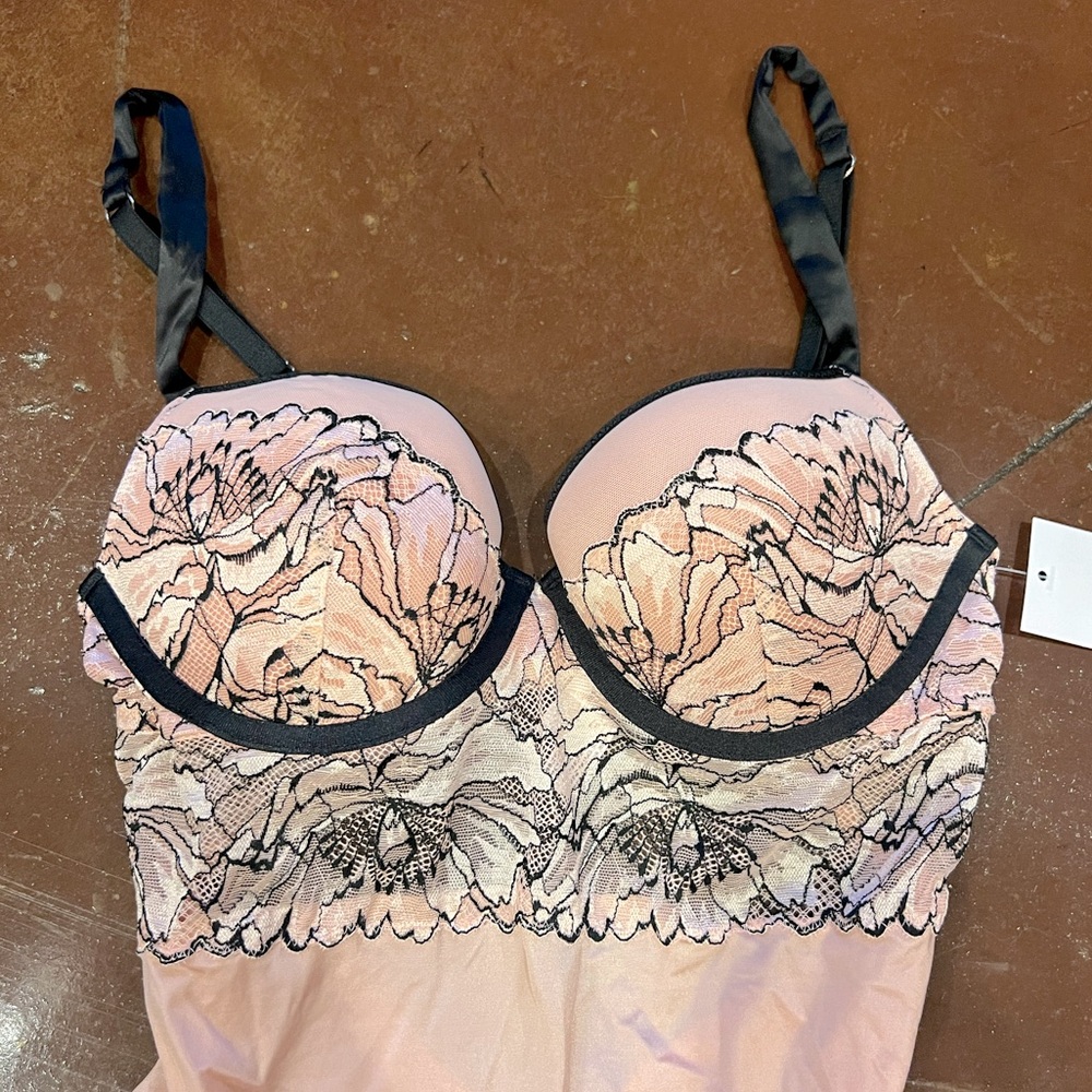 Pink Auden bodysuit